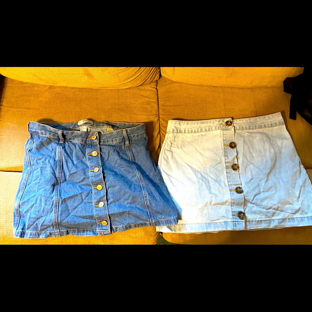 Forever 21 skirts $20 for all 4